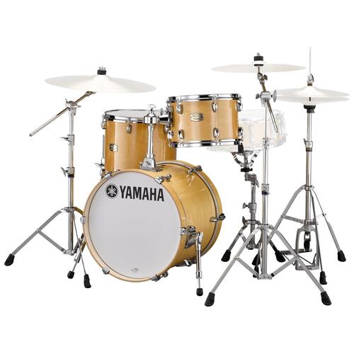 Image 3 - Yamaha Stage Custom Bop 3-piece Kit 12" 14" 18" With HW680W Hardware Pack